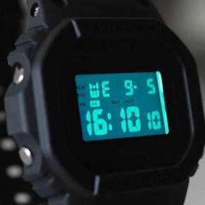 Watch- Casio G SHOCK BLACK OUT DW5600BB - ORIGINAL