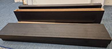Ikea Lack Wooden Shelves