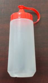 Plastic sauce bottle
