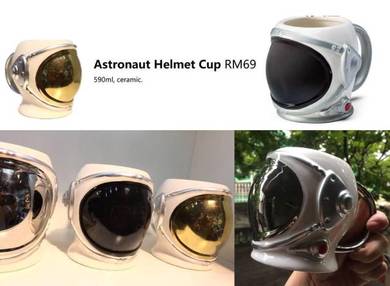 Astronaout Helmet Mug Cup Cawan