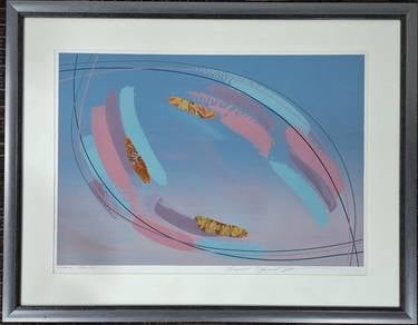 "Yellow/Tea" Lithography Print by Edward Davis Jr.