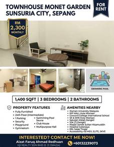 Townhouse For Rent in Salak Tinggi,SGR