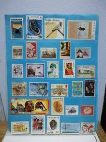 28 Vintage Stamps Different Countries