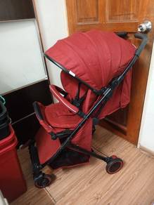 Sweet Cherry Red Baby Stroller