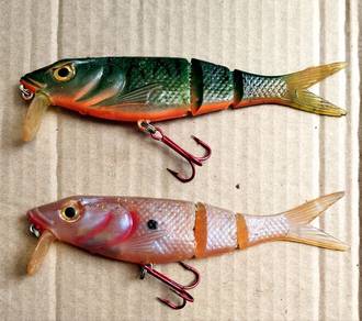 Storm Weighted Soft Plastic Jointed Crankbait comb