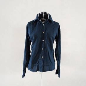 Yves Saint Laurent  Navy Blue Long Sleeve Shirt