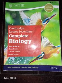 Cambridge Lower Secondary Complete Biology
