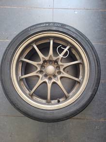 Rays CE28 17"X7.5 Rim with Tyre 215/50/r17