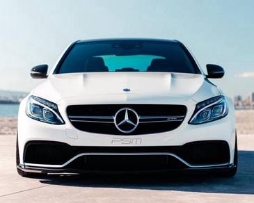 PSM Carbon Front Lip for Mercedes AMG W205 C63