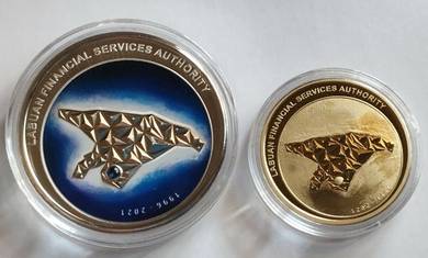 Malaysia 2 in 1 Proof coin Labuan LFSA 2021