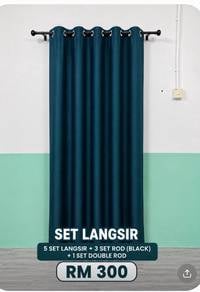 5 Set Curtain (Brand Romantika) / Free Gift !!