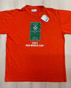 2002 FIFA World Cup Orange Tee #EY NEW