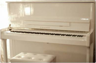 WAGNER SE-120 PW Upright Piano 10 Yrs Warranty
