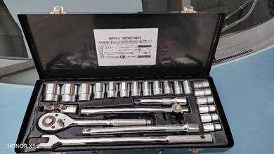 24PCS 1/2" Socket Sets Japan Pat