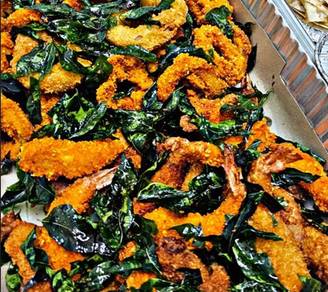 Fried Shrimp with Curry Leaves