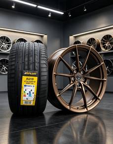 BMW 5 Series G30 19" Forged Rim + Tayar Baru R502