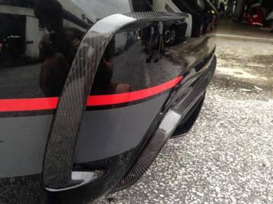 Mercedes Benz W176 A45 A250 Carbon bumper fin