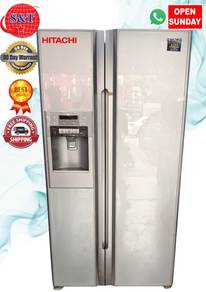 Fridge SIDE BY SIDE HITACHI GLASS DOOR