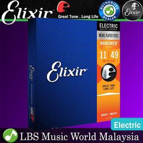 Elixir 12102 Nanoweb Coating Medium Gauge Electric