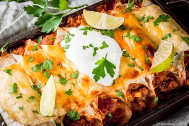 soft beef enchiladas