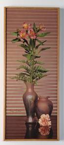 Pink Carnation Vase Lithograph Print