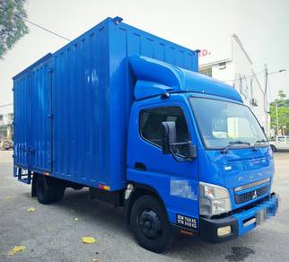 2021 Mistsubishi Fuso Fe85pg 17kaki container box