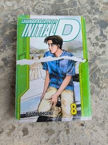 Initial D Volume 8 Manga (Malay)