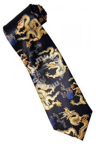 Royal Dragon BLUE Ball All Around Cartoon Neck Tie