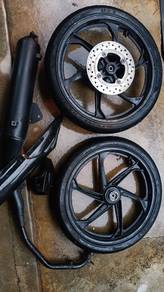 Rim honda rs150 v1 HRC dan exzos 