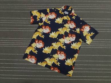 Nepuca wagara shirt full print rayon L