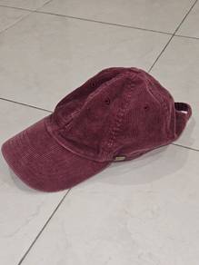 Studio CLIP Burgundy Corduroy Cap
