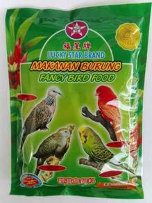 Lucky Star Burung White Millet Bird Food 400gram