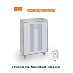 Kabinet Kasut 2 Pintu Ayun,Rak Kasut Moden