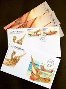 First Day Cover Traditional Boats Malaysia 2022