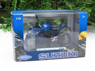 Welly 1-18 SUZUKI GSX-S1000F Blue