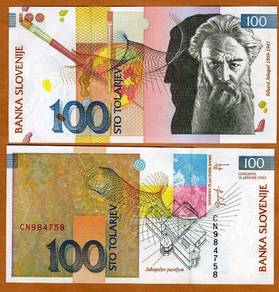 Slovenia 100 tolarjev year 2003 - Pick  31a  unc