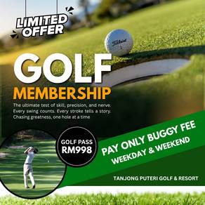 Tanjong Puteri Golf Membership For Sale