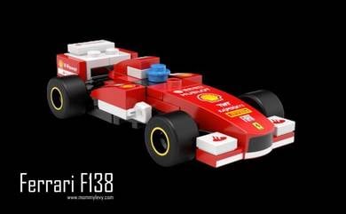 [Limited Edition Lego] Shell Ferrari F138
