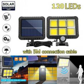 3 MODE 120 COB LED 5M LAMPU SOLAR LiGHT SPLIT 🔥