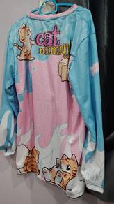 baju long sleeve cat lover
