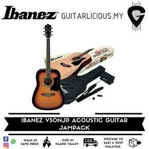 Ibanez V50NJP Acoustic Guitar Jampack - Sunburst