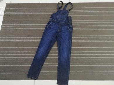GAP KIDS OVERALL DENIM saiz W 25-30 MAX