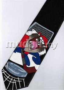Tasmanian Devil Taz Goalkeeper Cartoon Neck Tie