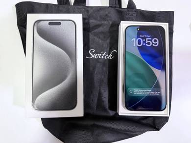 Iphone 15 Pro 256gb (Fullset - Include box)