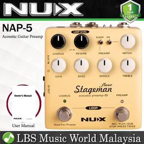Nux NAP-5 Stageman Acoustic Guitar Preamp
