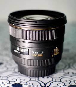 sigma 50mm 1.4 canon mount