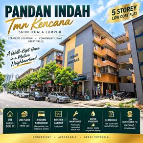 Flat For Sale in Flat Pandan Indah