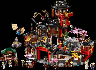 lego ninjago 71861 old town NO MINIFIGURES