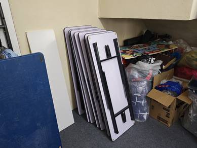 Meja Oblong lipat 2x4 kaki