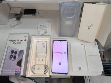 REDMI NOTE 14 PRO 5G Like New 99%
12GB RAM 256GB 